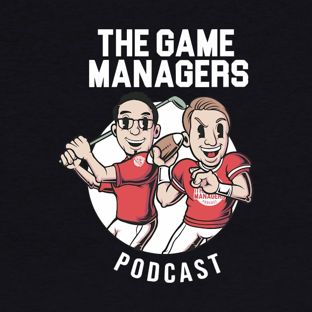 The Game Managers Podcast Cartoon Logo 1 by TheGameManagersPodcast